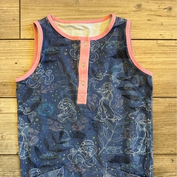 Rags | Disney Princess Jasmine Tank Romper | Size: 3/4 - Picture 3 of 6
